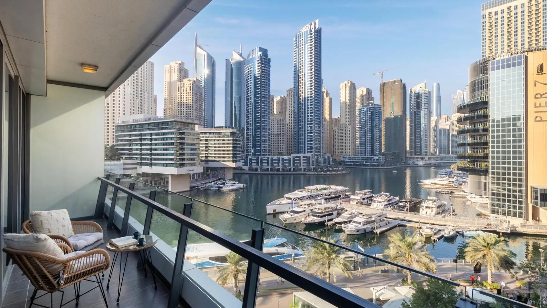 Stylish Marina Front 2Br Apartment, Near Top Attractions Dubai 0*,